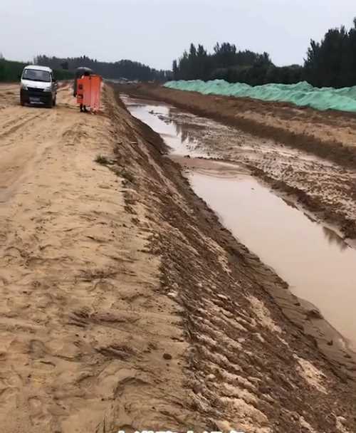 衡水深州河道降水